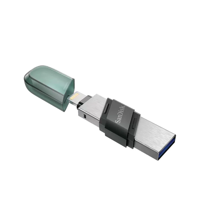 سانديسك محرك أقراص فلاش ايكسباند فيلب يو اس بي 3.1 مع اضاءه - 128 جيجابايت