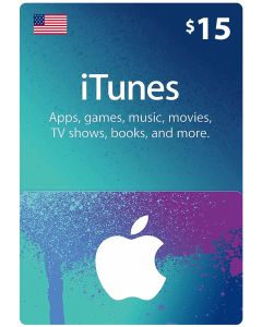 iTunes Gift Card $15 (US) - Instant Delivery Email